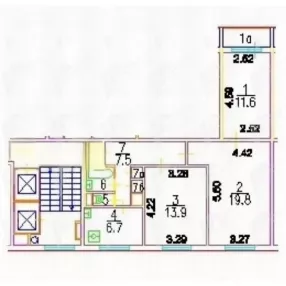 Продается 3-х комнатная квартира